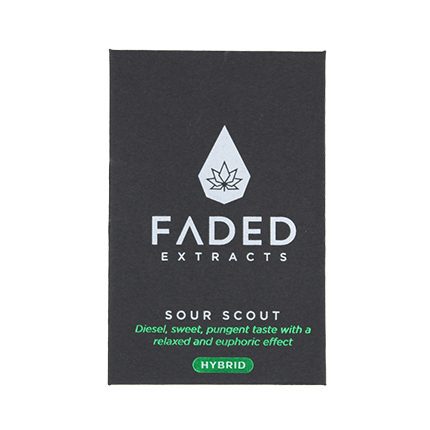 FADED EXTRACT SHATTERS Sour Scout