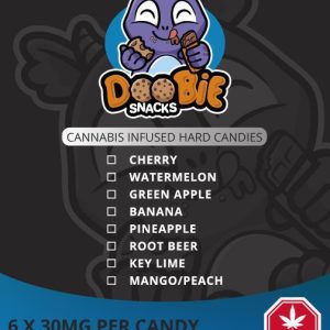 Doobie Snacks - Hard Candy – 180MG THC