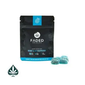 Buy Faded Edibles Berry Blue Raspberry