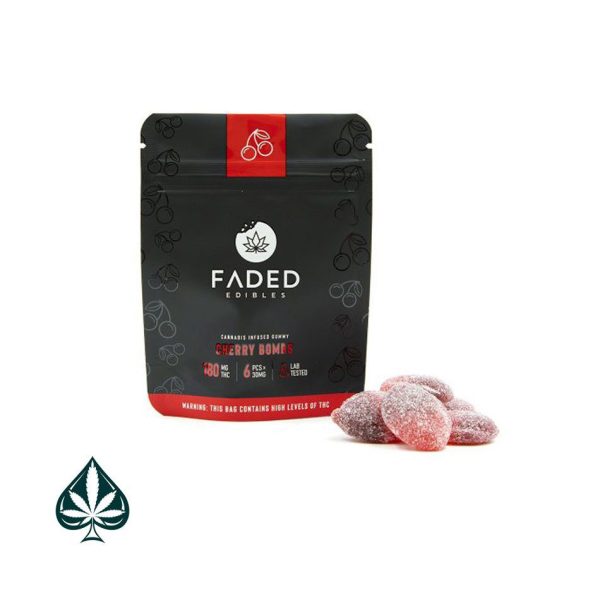 Buy Faded Edibles Cherry Bombs