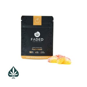 Peach Drops 180mg Thc By Faded Edibles-Buy Faded Edibles Peach Drop