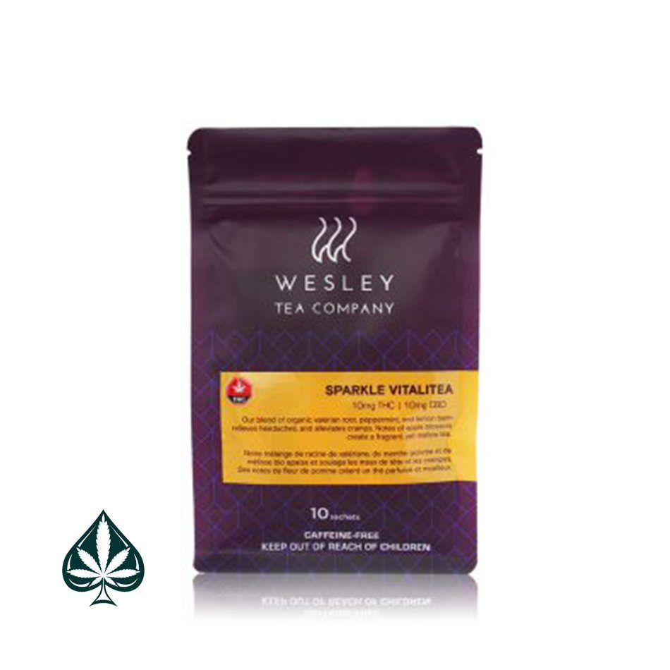 Weslsey Tea - Sparkle Vitalitea - 1:1 10mg CBD/10mg THC