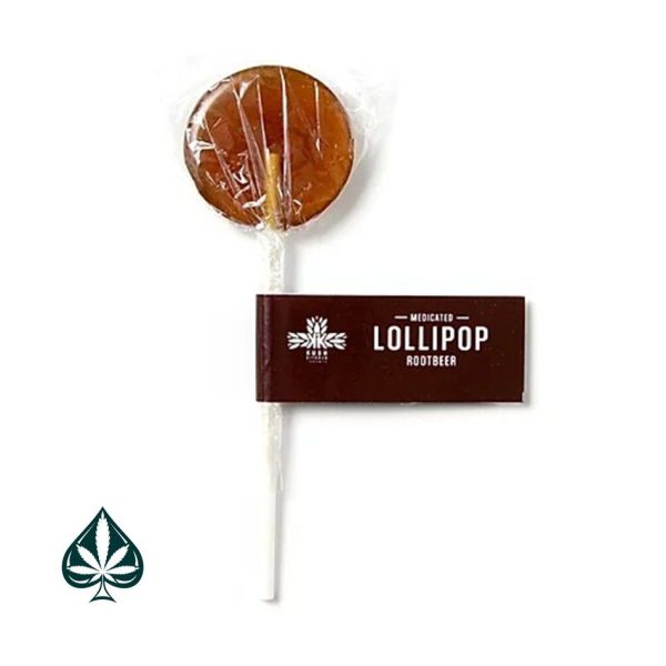 Buy Lollipops Rootbeer 100MG THC By Kush Kitchen