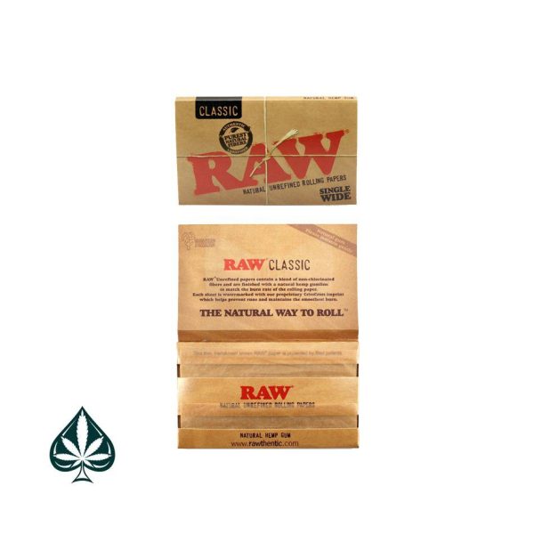 Raw Single Wide Rolling Papers