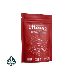 Mary's West Coast Indica Teddies - 300mg THC