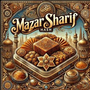 An artistic depiction of 'Mazar Sharif Hash'