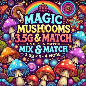 Magic Mushrooms 3.5g Mix & Match ( 3.5g x 4 Or More)