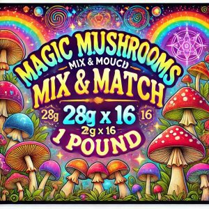 Magic Mushrooms Mix & Match 1 Pound (28g x 16)