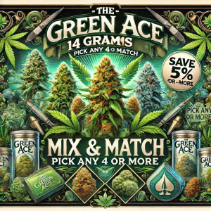 The Green Ace 14 Grams Mix & Match ( Save 5% Pick Any 4 Or More )