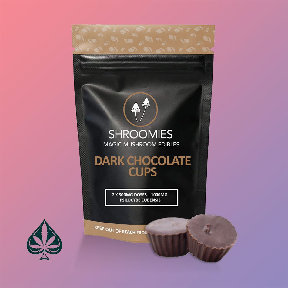 Buy Shroomies Dark Chocolate Cups Online