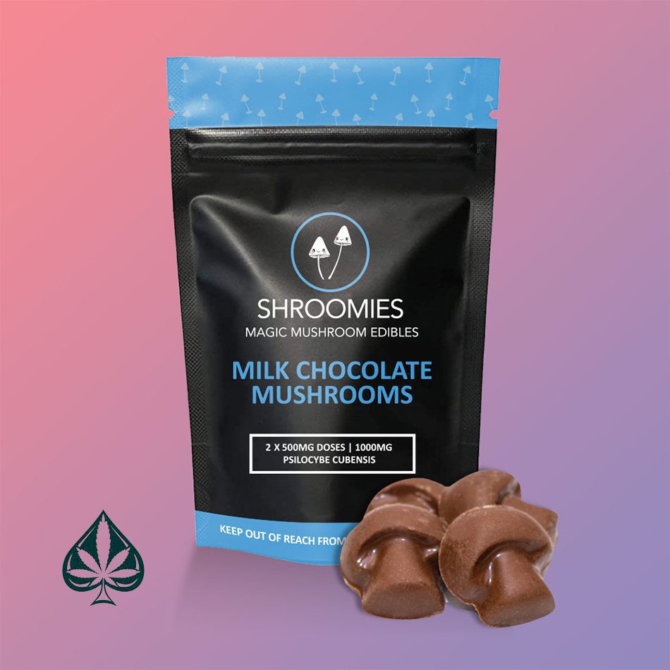 Shroomies–MILK-CHOCOLATE-MUSHROOMS-1000MG-TGA