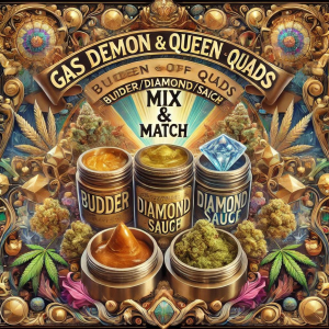 Gas Demon & Queen of Quads BudderDiamondSauce Mix & Match