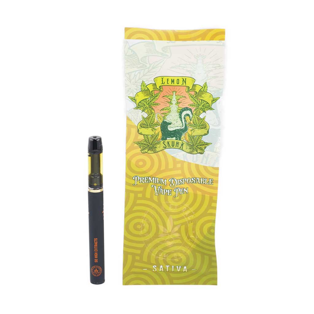 Lemon Skunk Sativa 1ML Disposable Pen By So High Extracts