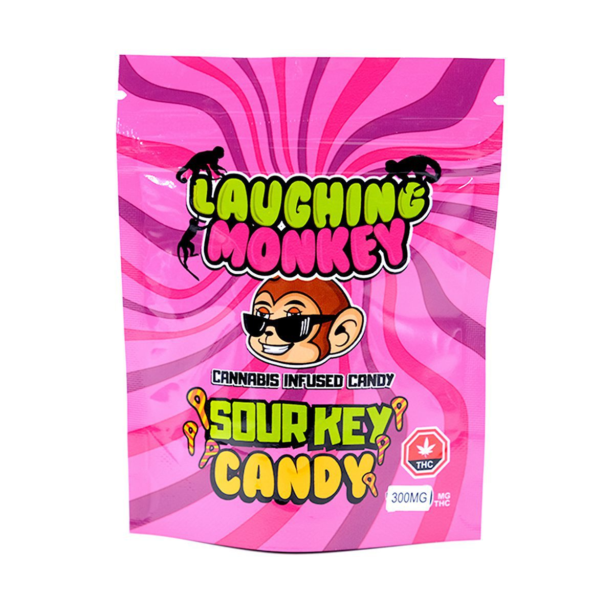 Buy Sour Keys 300MG Gummy By Laughing Monkey