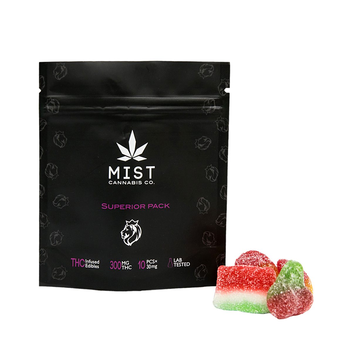 Buy Superior Pack 300MG THC Gummy By Mist Cannabis Co