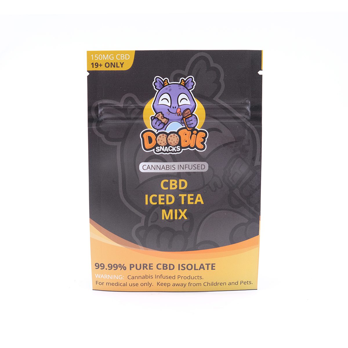 Buy Ice Tea Mix 150mg CBD By Doobie Snacks