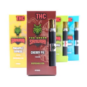Cherry Pie 1000MG THC Disposable Pen By The Green Samurai