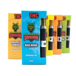 Maui Wowie 1000MG THC Disposable Pen By The Green Samurai