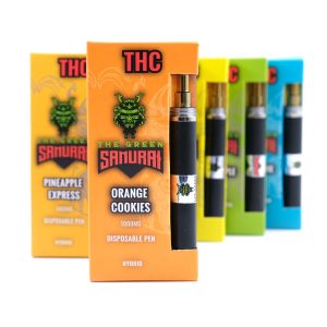 Orange Cookies 1000MG THC Disposable Pen By The Green Samurai