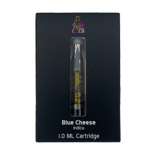 Blue Cheese Indica 1ml Cartridge By CG Extract