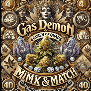 Gas Demon & Queen of Quads Diamond Mix & Match