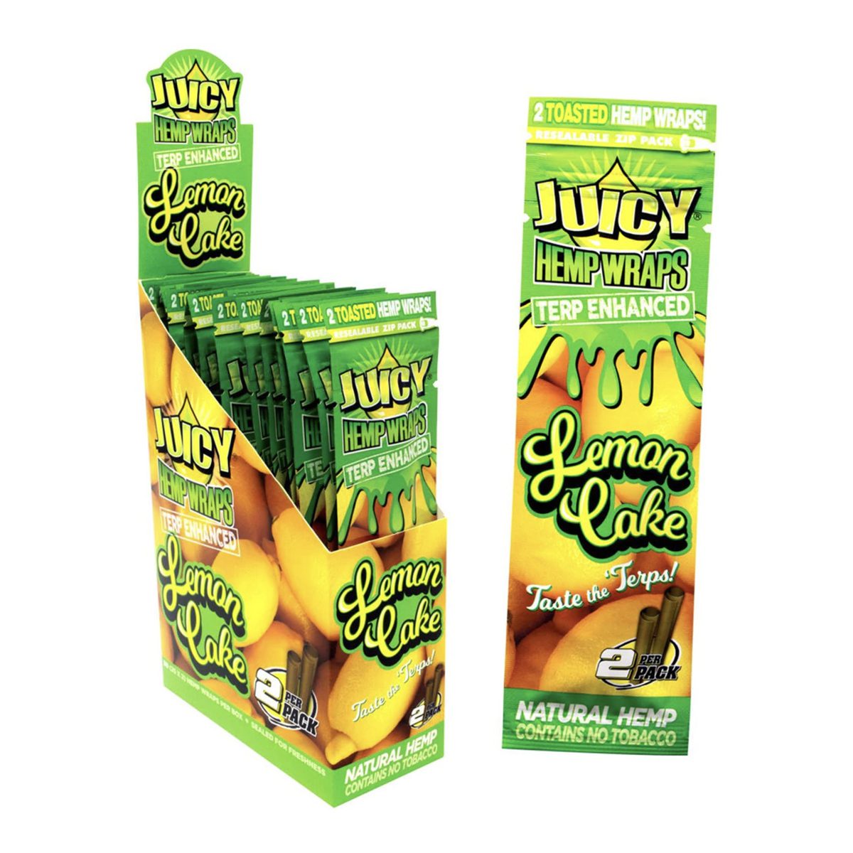 Lemon Cake Hemp Wrap By Juicy Jay’s