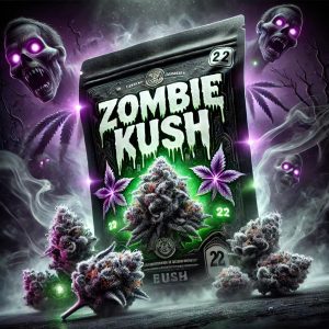 Zombie Kush Cannabis Artwork