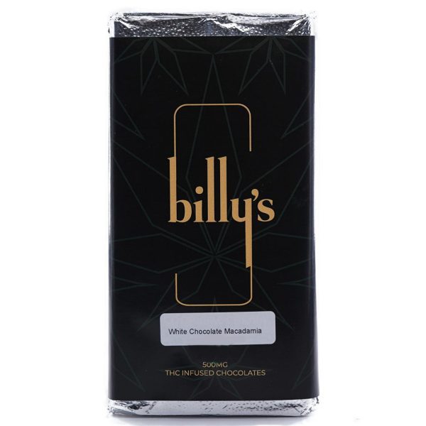 Billys – White Chocolate Macadamia – 500MG THC