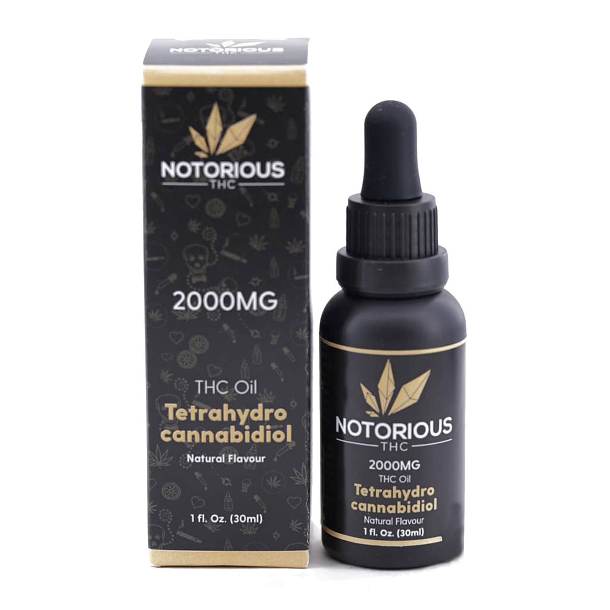 Notorious – THC Tincture – 30ml 2000MG 2