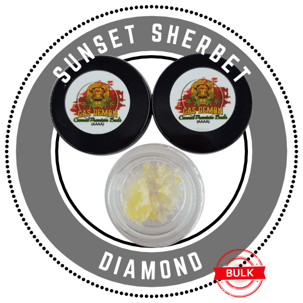 Sunset Sherbet Diamonds By Gas Demon Bulk