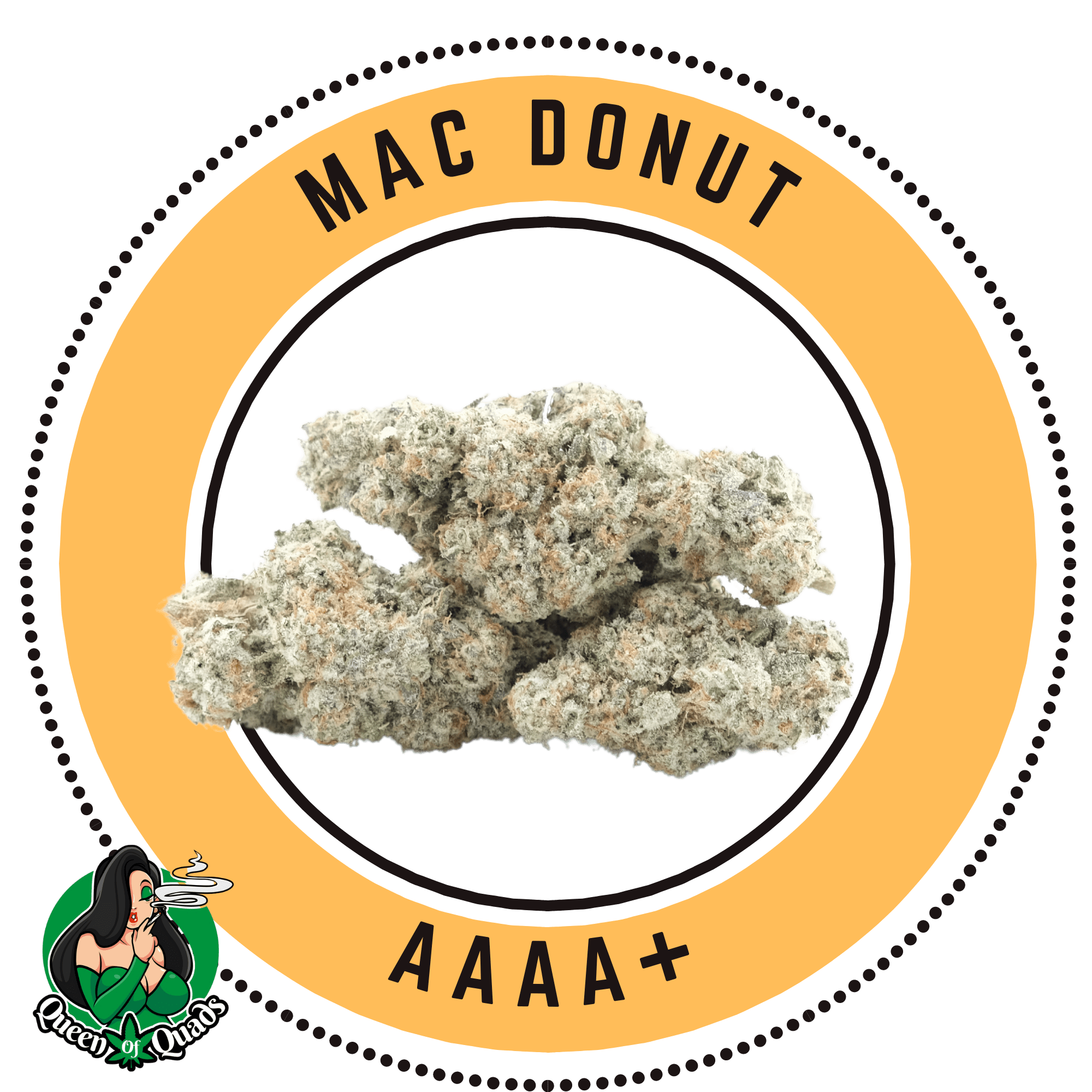 Macdonut – Indica Dominant Hybrid – By Queen of Quads