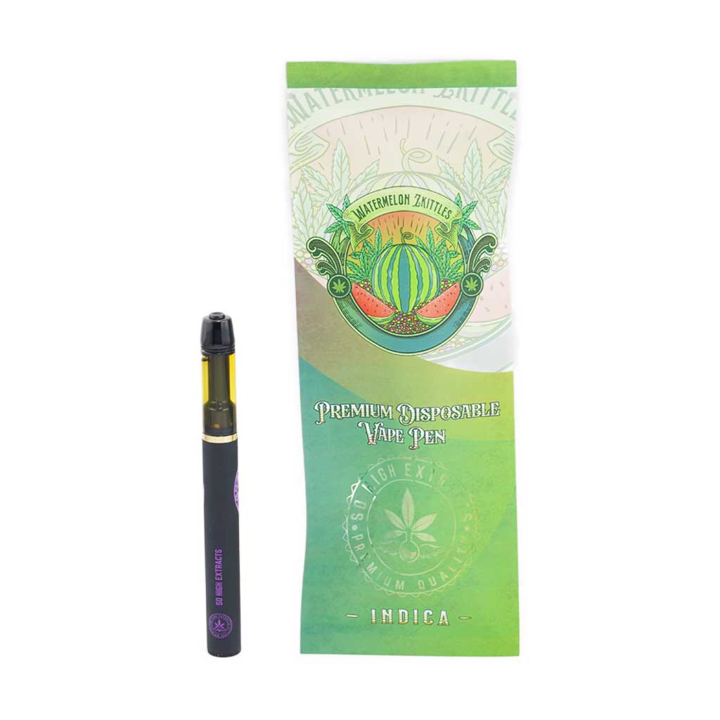 Watermelon Zkittle 1ML Disposable Pen By So High Extracts