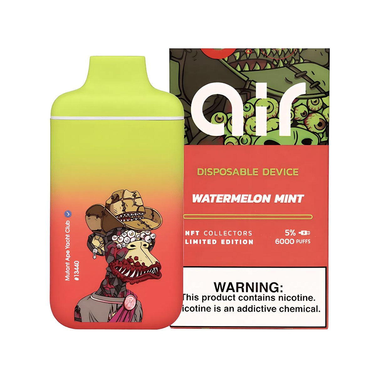 NFT Collection VIBEZ AIR – Watermelon Mint (5% Nic)