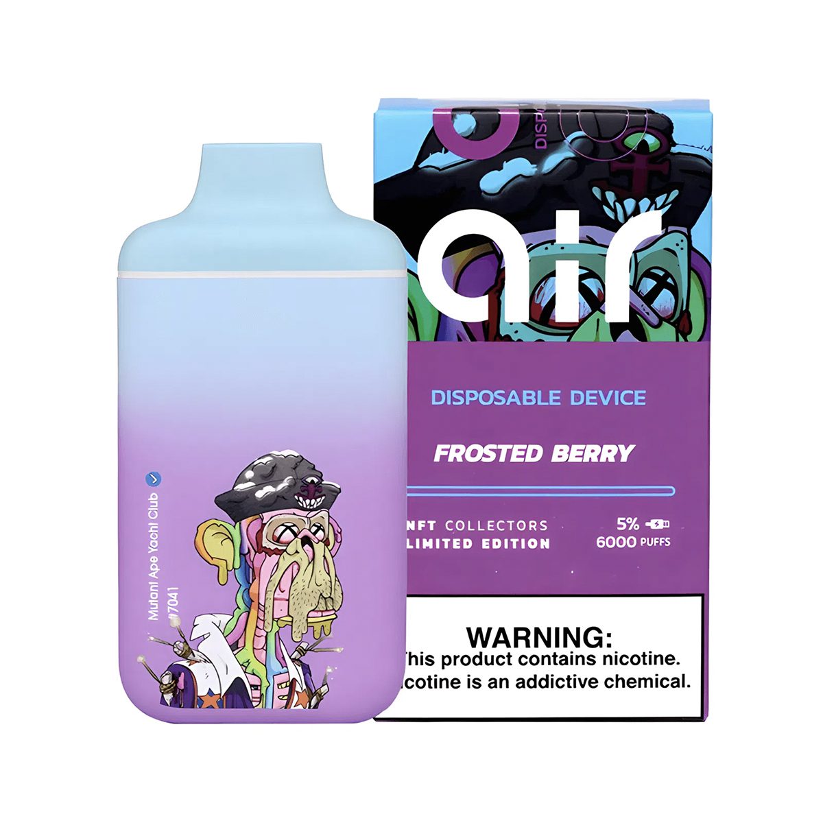 NFT Collection – VIBEZ AIR Frosted Berry (5% Nic)