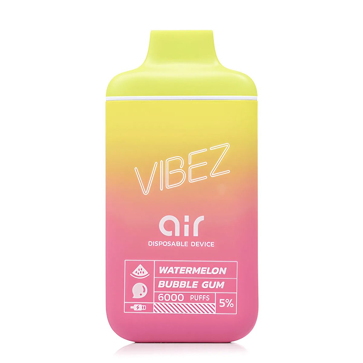 VIBEZ AIR Watermelon Bubble Gum (5% Nic)