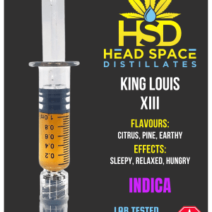 HSD Strain Infused: KING LOUIS XIII - INDICA