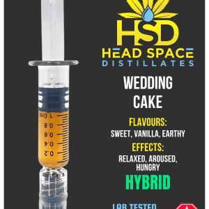 HSD Strain Infused: WEDDING CAKE - HYBRID