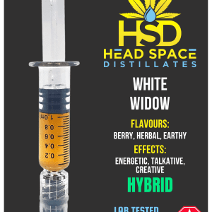 HSD Strain Infused: WHITE WIDOW - HYBRID