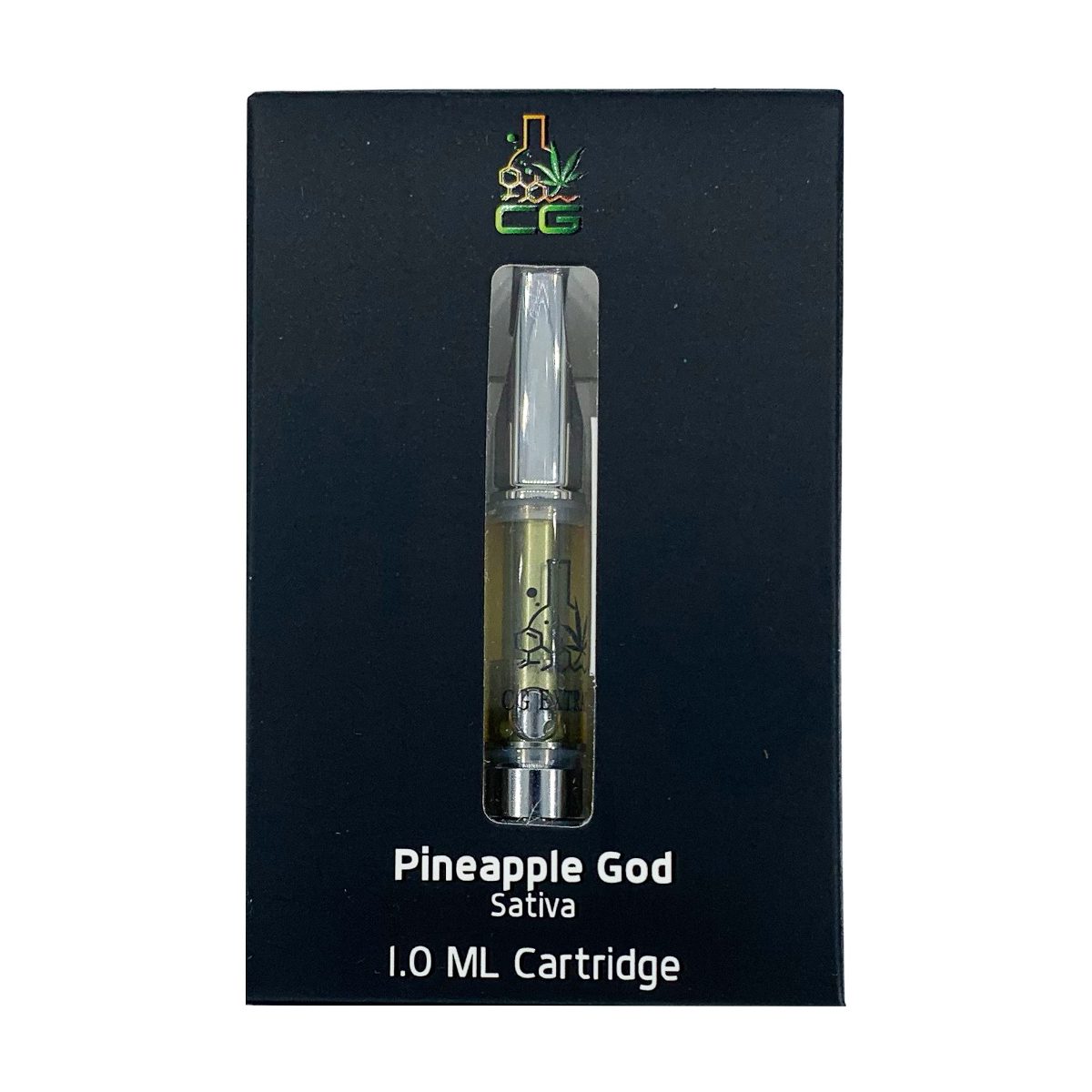 Pineapple God Sativa 1ml Cartridge By CG Extracts