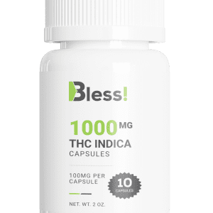 Bless Capsules - Indica - 1000Mg THC