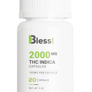 Bless Capsules Indica 2000Mg THC