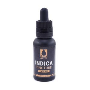 One Life Tincture Indica 2000Mg THC