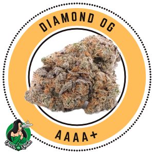 Diamond OG Indica Dominant Hybrid By Queen of Quads 1
