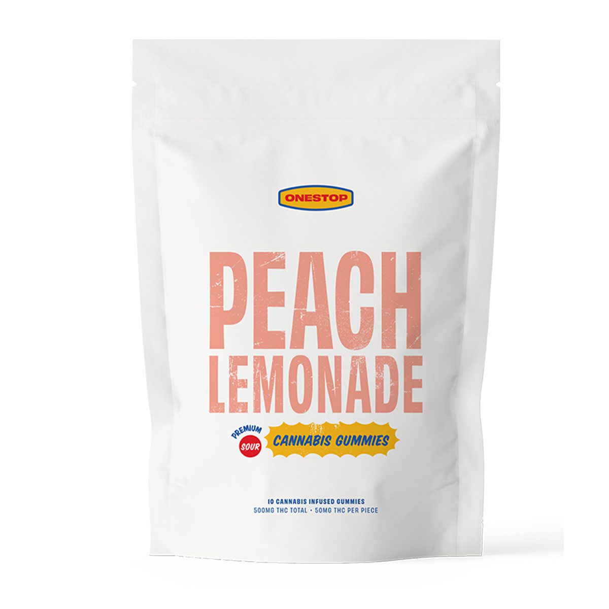 OneStop NEW Edibles Peach lemonade