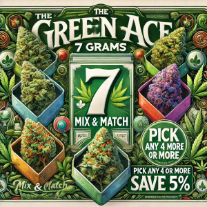 The Green Ace 7 Grams Mix & Match (Pick Any 4 or More Save 5%)