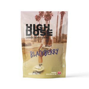 Blackberry 1500MG THC Gummy By High Dose