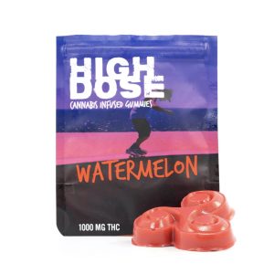 Watermelon 1000MG THC Gummy By High Dose