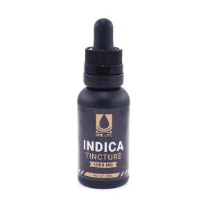 One Life Tincture – 1000mg THC Indica