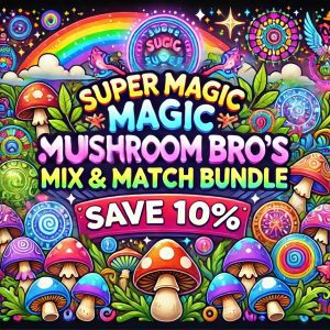 Super Magic Mushroom Bro’s Mix & Match Bundle ( Save 10%)