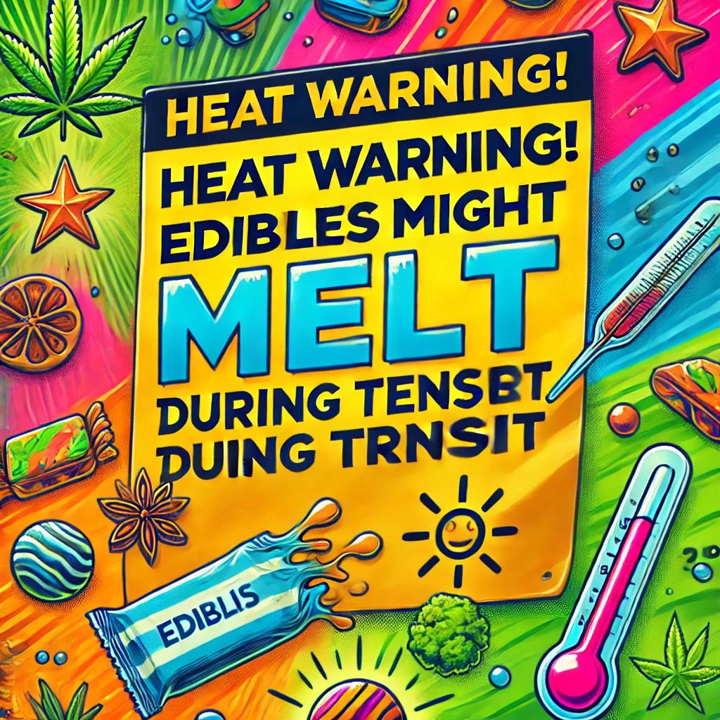 Colorful Heat Warning Edibles Might Melt